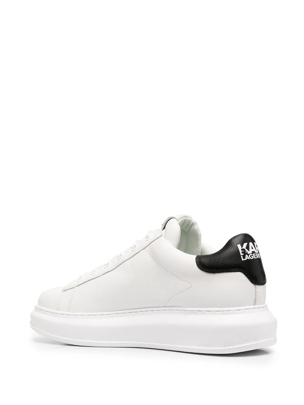 KARL LAGERFELD ADDRESS PRINT LOW-TOP SNEAKERS