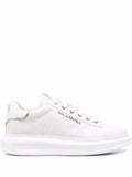 KARL LAGERFELD MONOGRAM KAPRI LEATHER SNEAKERS
