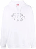 Diesel S-Ummer-Bigoval cotton hoodie