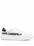 KARL LAGERFELD MAXI KUP LOW-TOP SNEAKERS