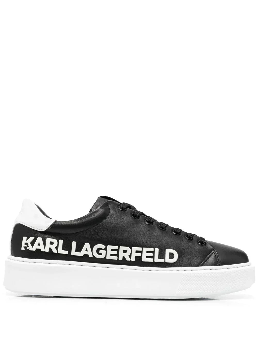 KARL LAGERFELD MAXI KUP LOW-TOP SNEAKERS