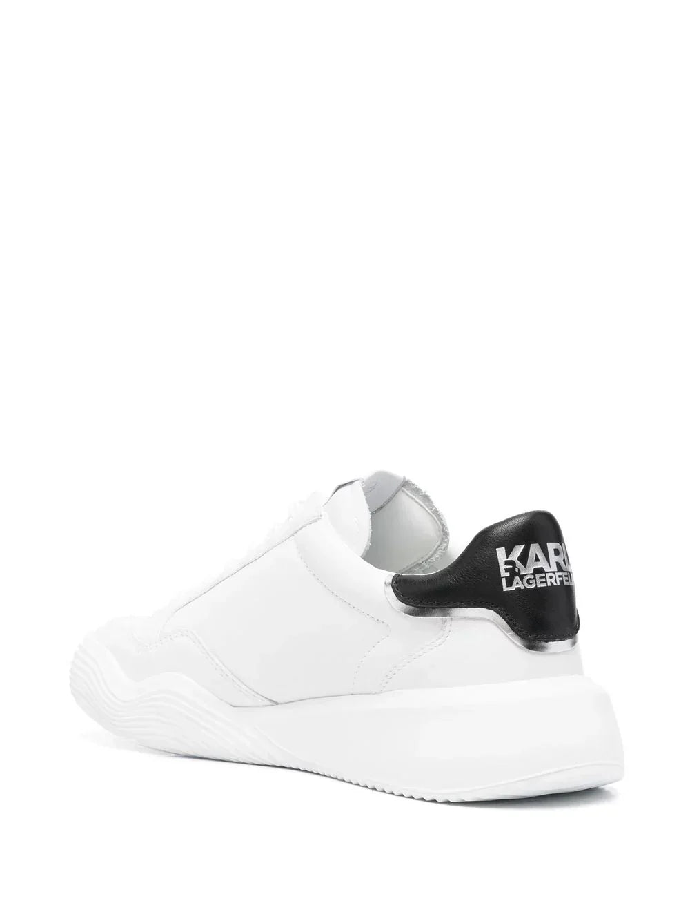 KARL LAGERFELD SIDE LOGO-PATCH DETAIL SNEAKERS