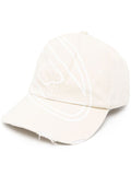 Diesel C-Colm-Sten logo-print cap