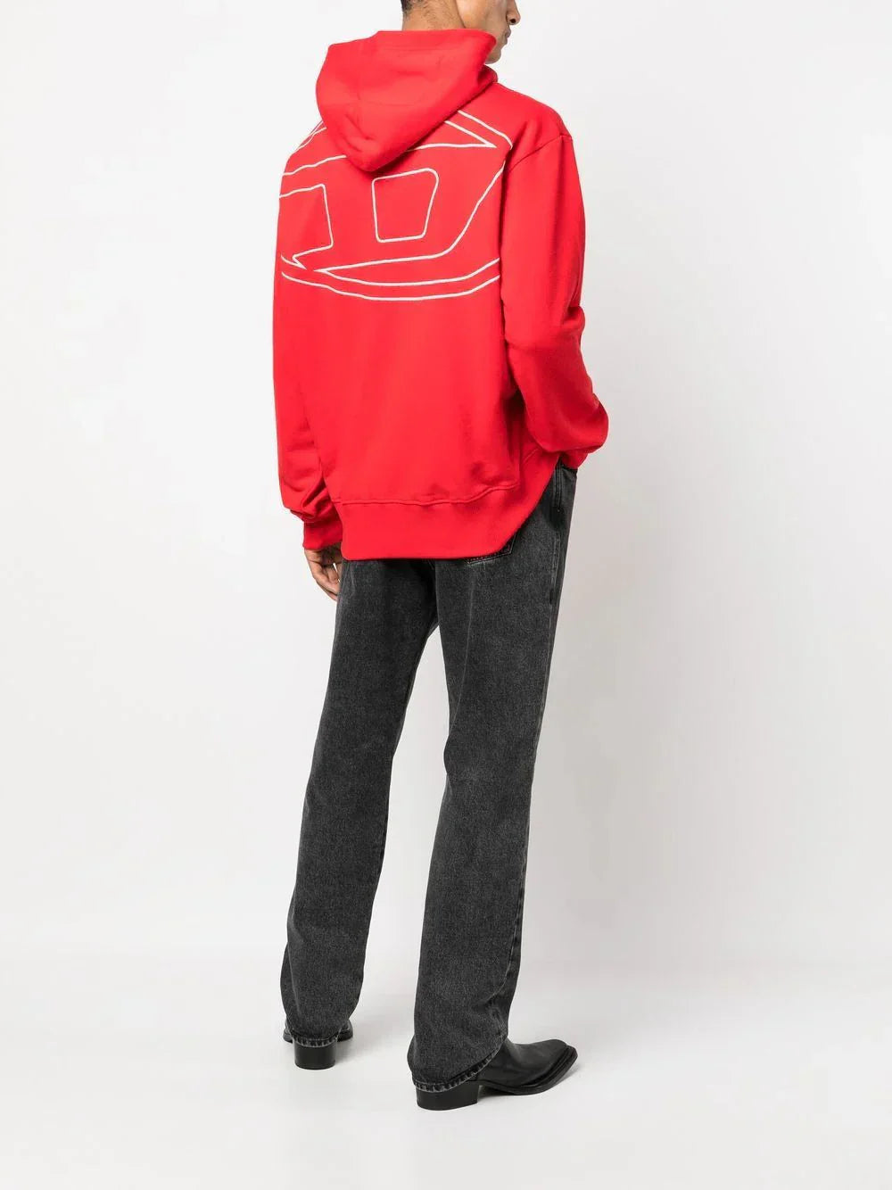 Diesel S-Macs-Megoval cotton hoodie