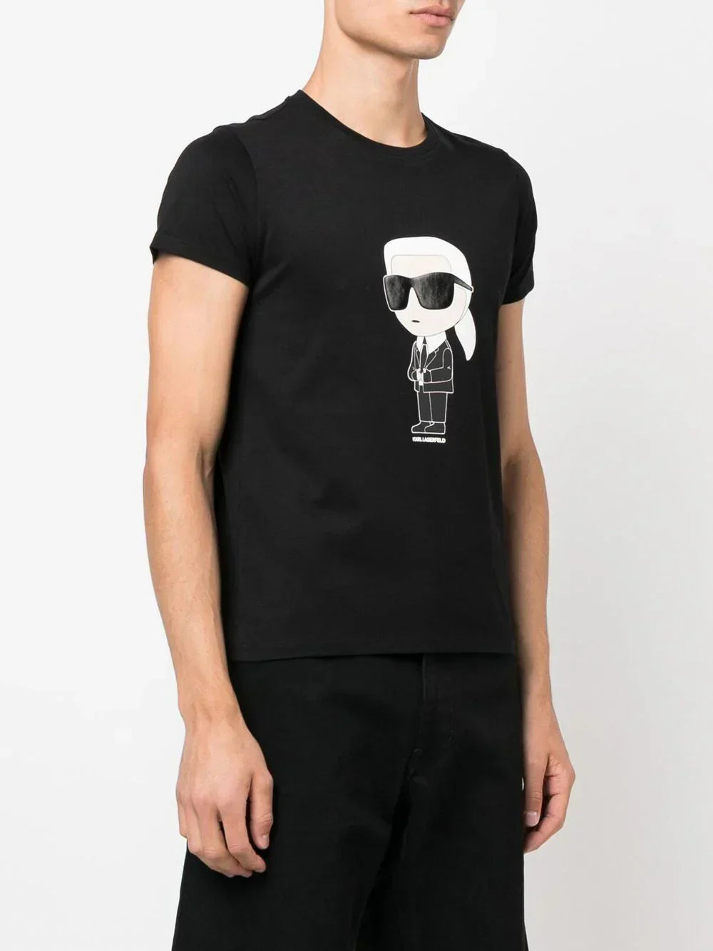 KARL LAGERFELD IKONIK ORGANIC COTTON T-SHIRT
