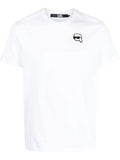 KARL LAGERFELD IKONIK PATCH ORGANIC COTTON T-SHIRT