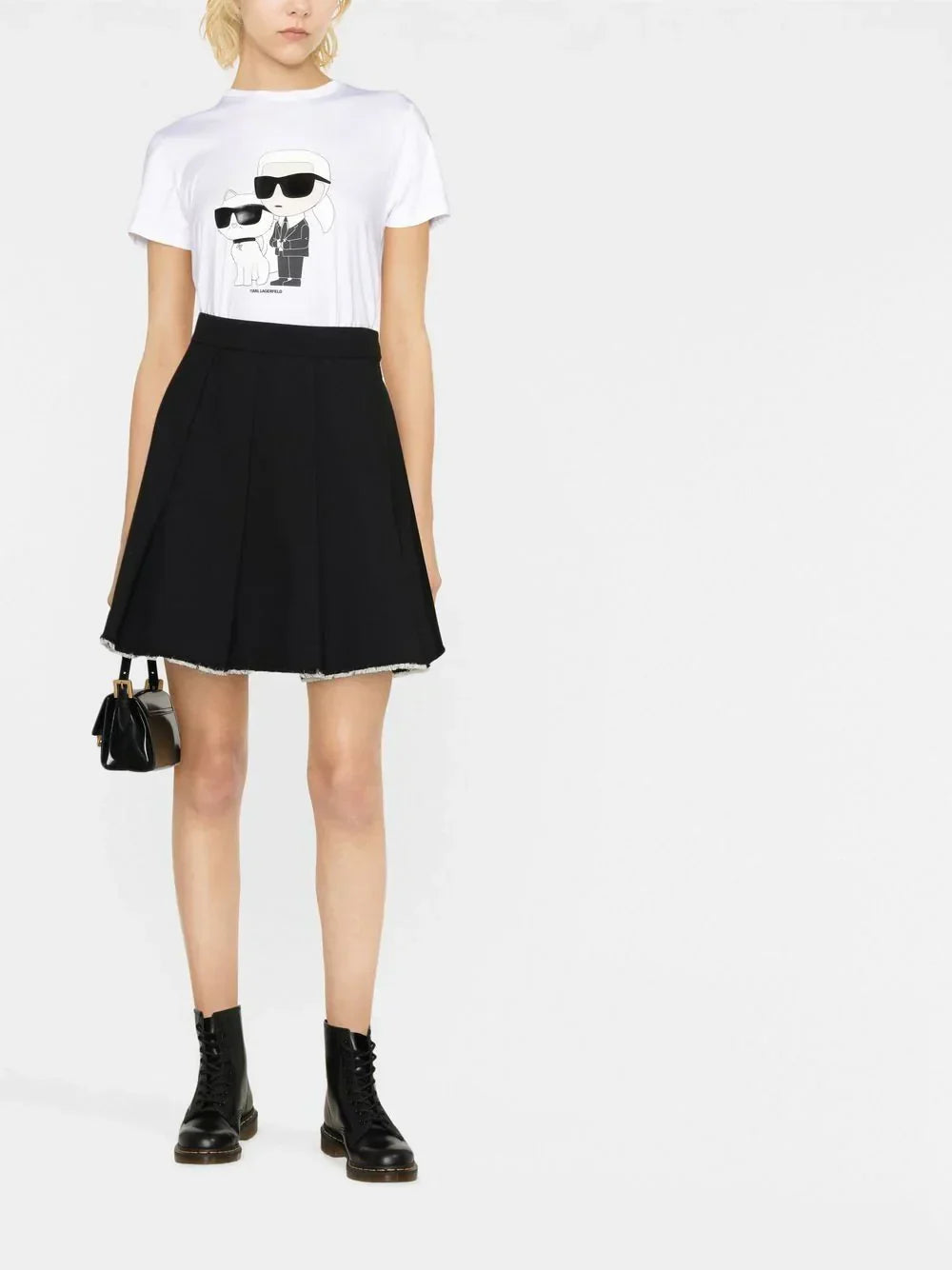 KARL LAGERFELD IKONIK ORGANIC COTTON T-SHIRT