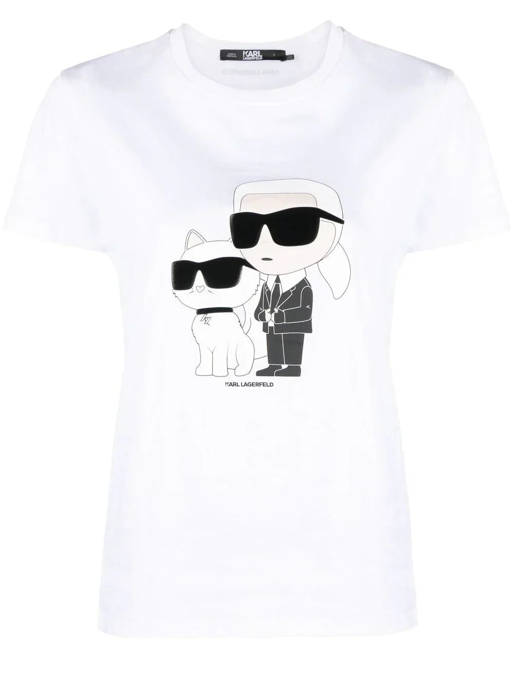 KARL LAGERFELD IKONIK ORGANIC COTTON T-SHIRT