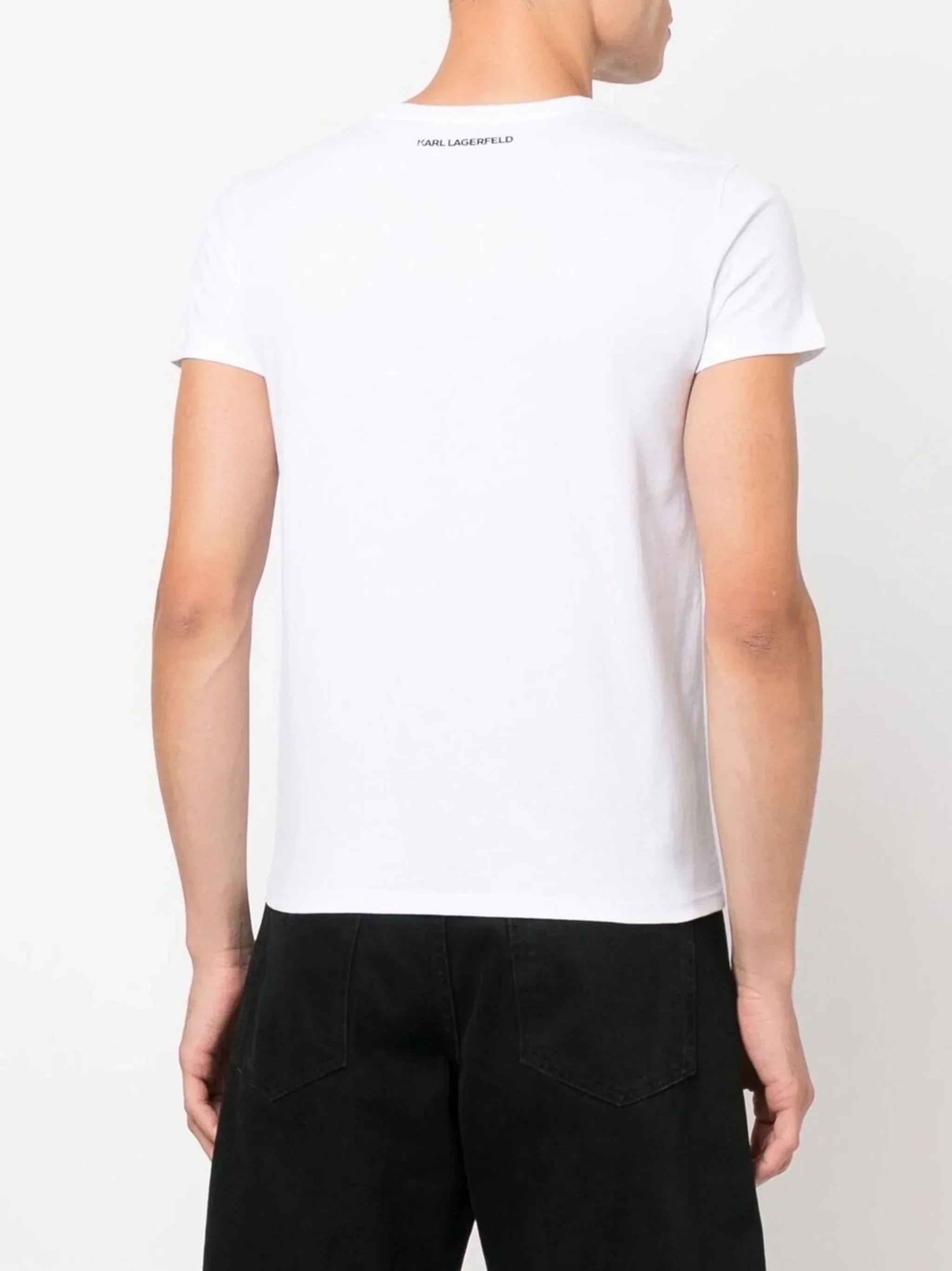 KARL LAGERFELD IKONIK ORGANIC COTTON T-SHIRT