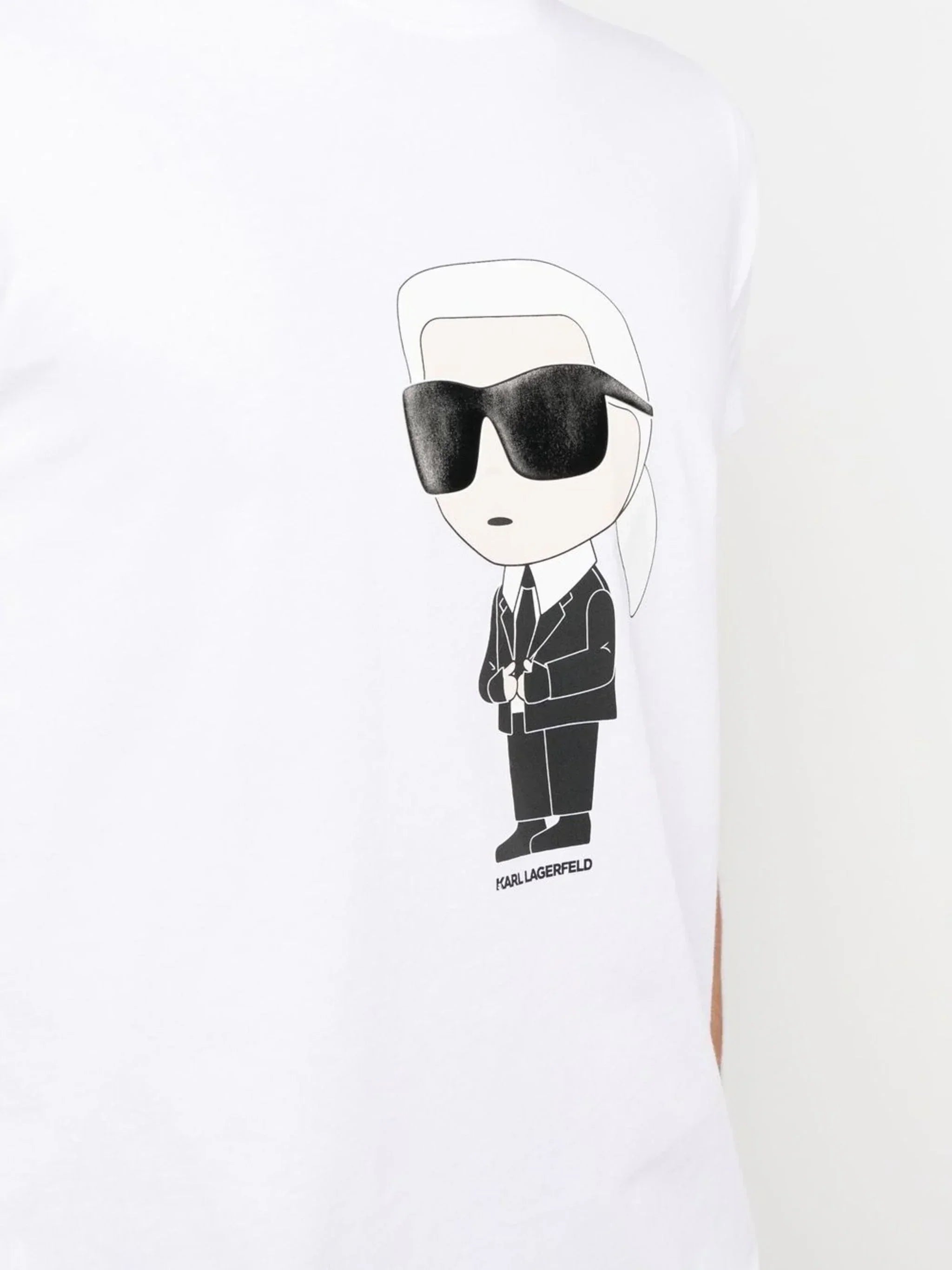 KARL LAGERFELD IKONIK ORGANIC COTTON T-SHIRT
