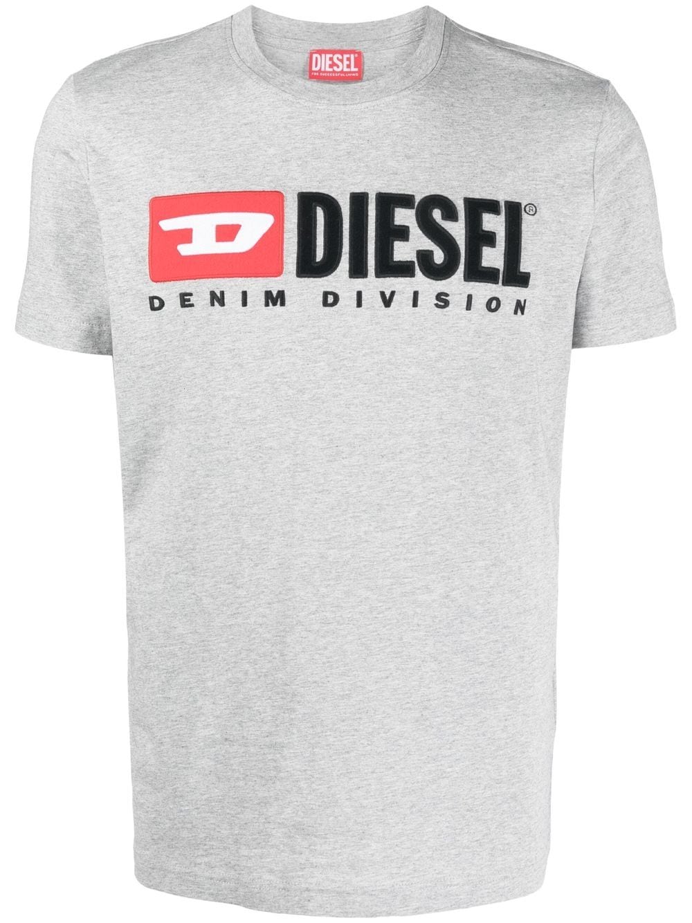 Diesel T-Diegor-Div logo-embroidered T-shirt