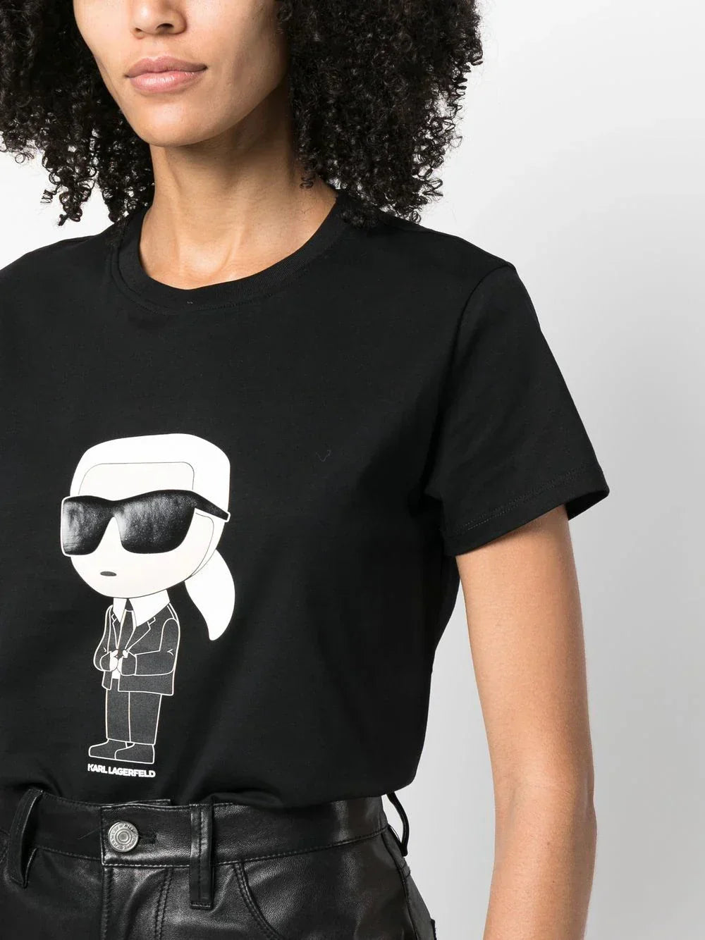 KARL LAGERFELD IKONIK ORGANIC COTTON T-SHIRT