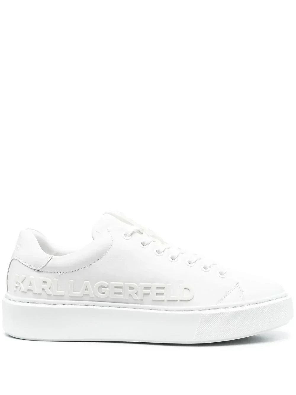 KARL LAGERFELD MAXI KUP LOW-TOP SNEAKERS