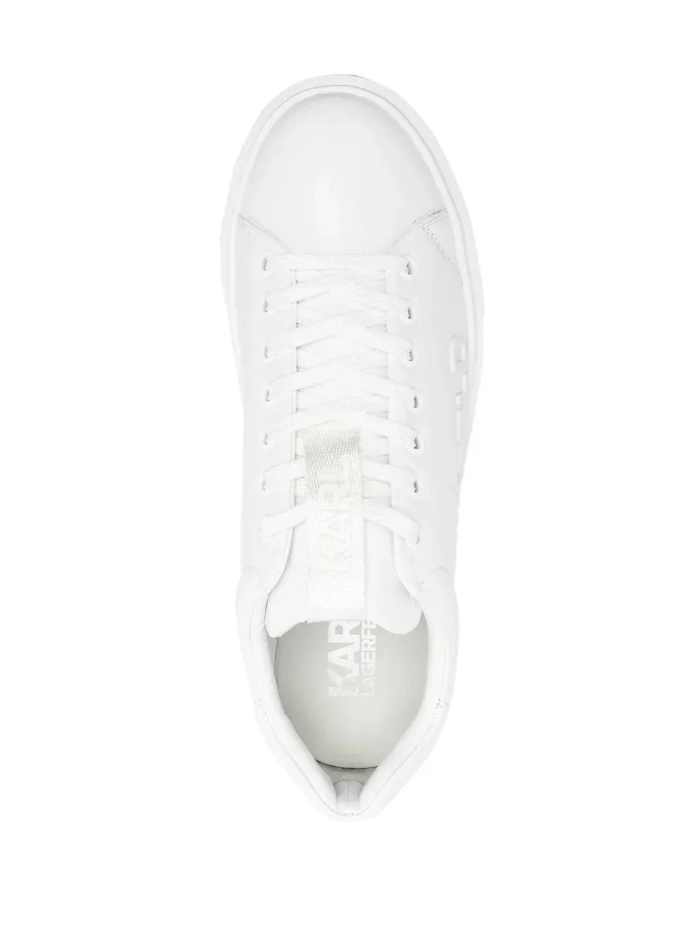 KARL LAGERFELD MAXI KUP LOW-TOP SNEAKERS