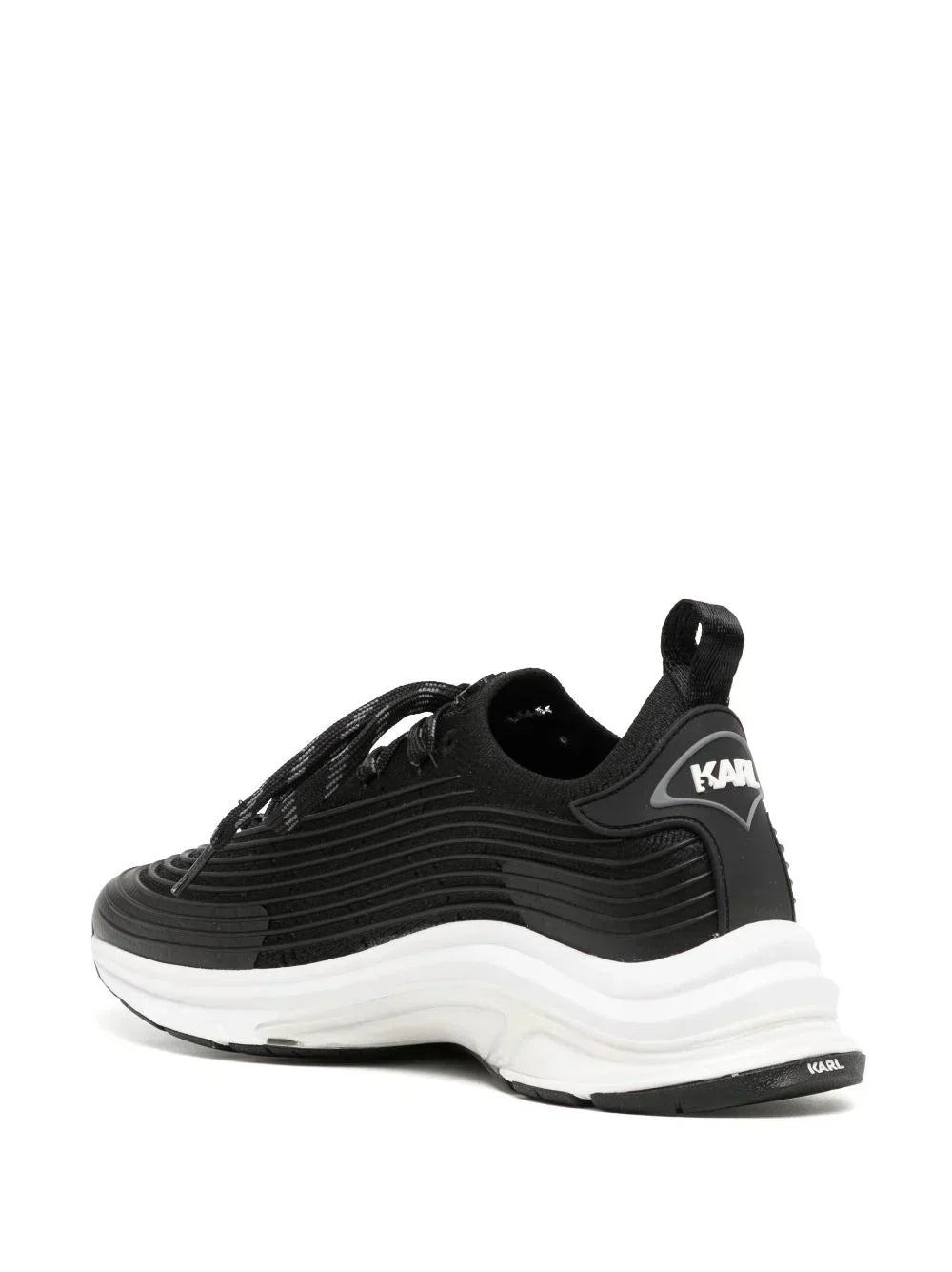 KARL LAGERFELD LUX FINESSE PLEXIKONIC LOW-TOP SNEAKERS