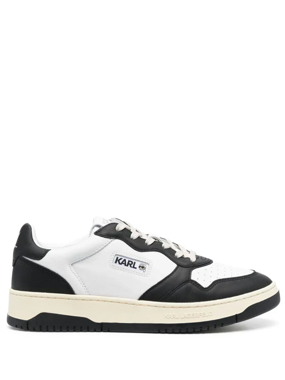 KARL LAGERFELD PANELLED LOW-TOP SNEAKERS