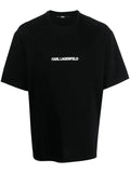 KARL LAGERFELD IKONIK OUTLINE ORGANIC COTTON T-SHIRT