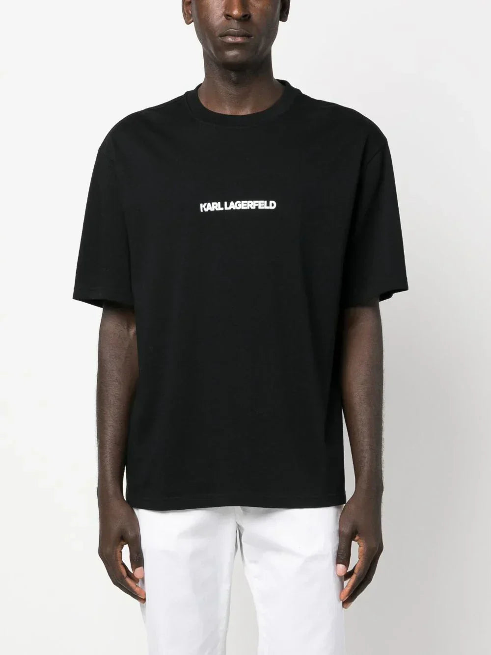 KARL LAGERFELD IKONIK OUTLINE ORGANIC COTTON T-SHIRT