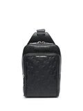 KARL LAGERFELD K/LOOM LEATHER SLING BAG