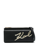 KARL LAGERFELD SIGNATURE CLUTCH BAG
