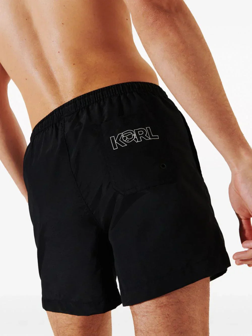 KARL LAGERFELD IKONIK SWIM SHORTS