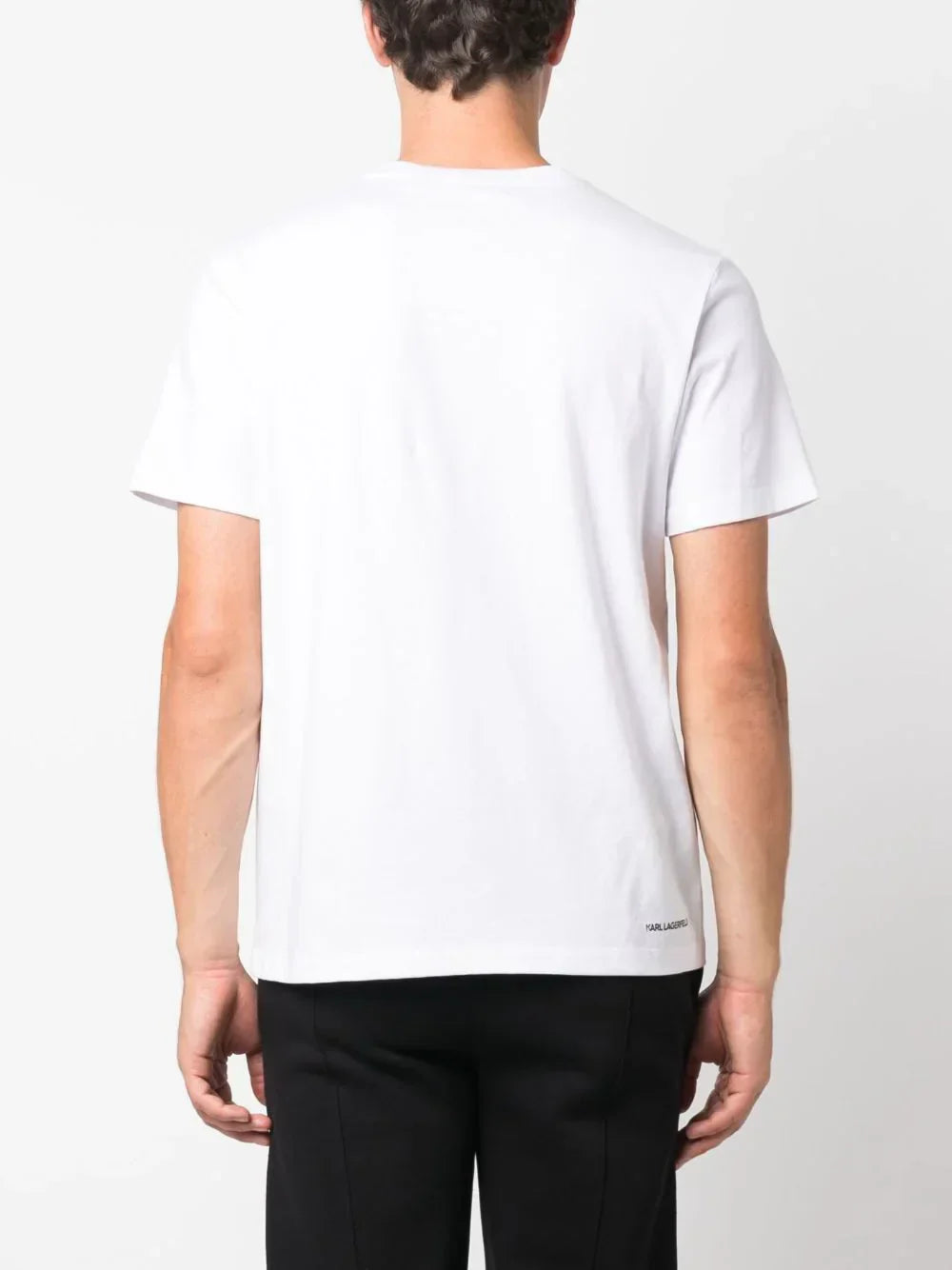 Karl Lagerfeld Ikonik 2.0 logo-embossed T-shirt