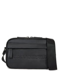 KARL LAGERFELD ESSENTIAL LEATHER CROSS BODY BAG