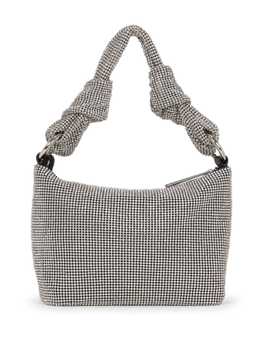 KARL LAGERFELD K/EVENING CRYSTAL-EMBELLISHED SHOULDER BAG