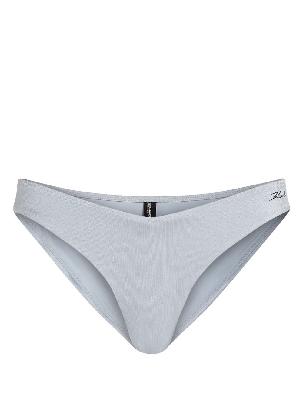 KARL LAGERFELD METALLIC BIKINI BOTTOMS