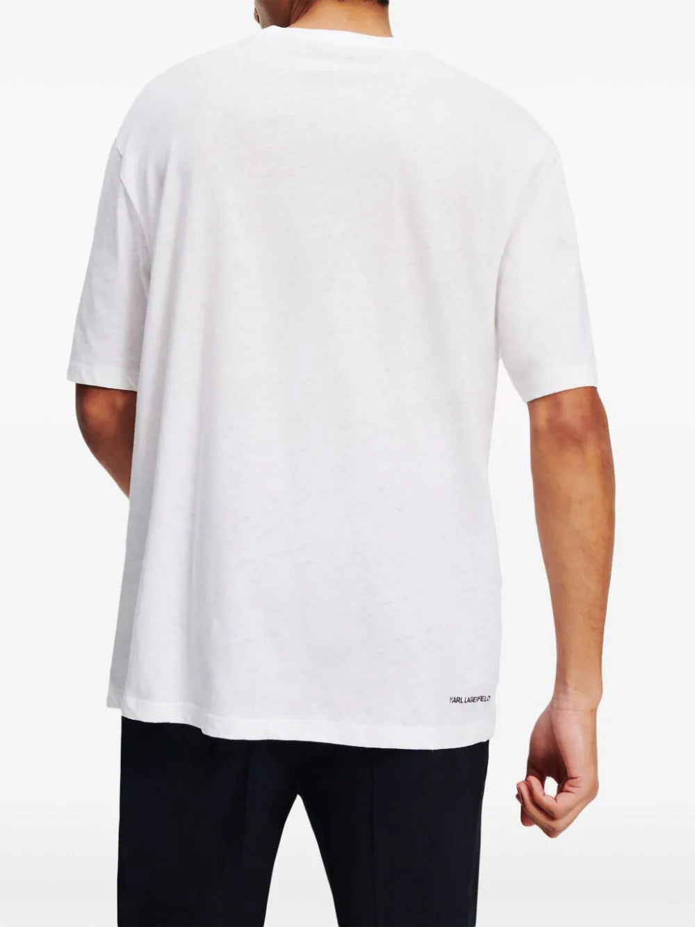 Karl Lagerfeld Autograph cotton T-shirt