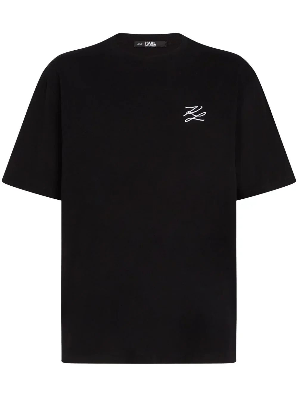 Karl Lagerfeld Autograph cotton T-shirt
