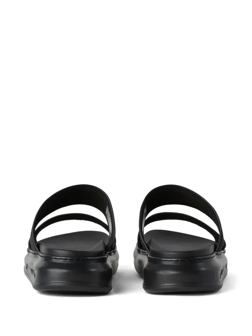 KARL LAGERFELD KONDO TRED DOUBLE-STRAP SANDALS