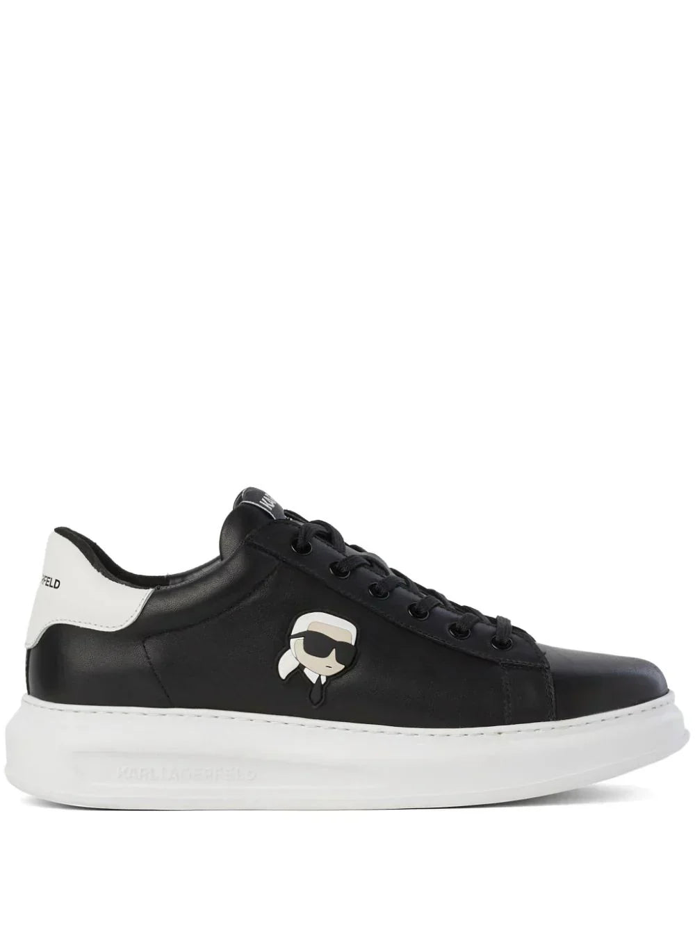 KARL LAGERFELD IKONIK NFT KAPRI LEATHER SNEAKERS