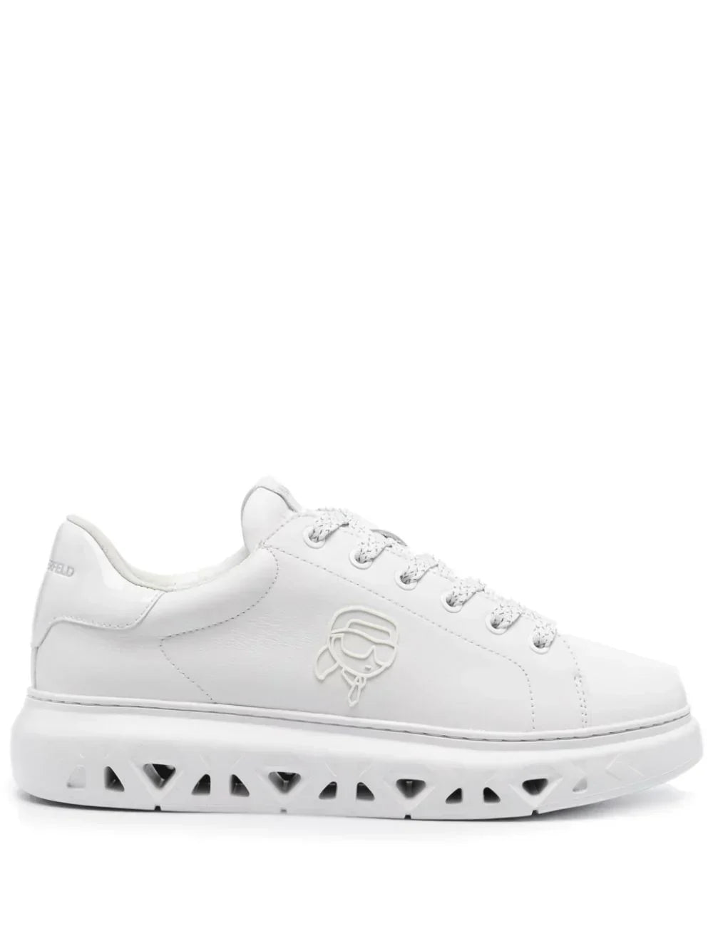 KARL LAGERFELD NFT KAPRI LEATHER SNEAKERS