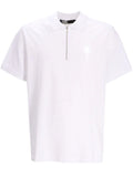 Karl Lagerfeld logo-appliqué cotton polo shirt