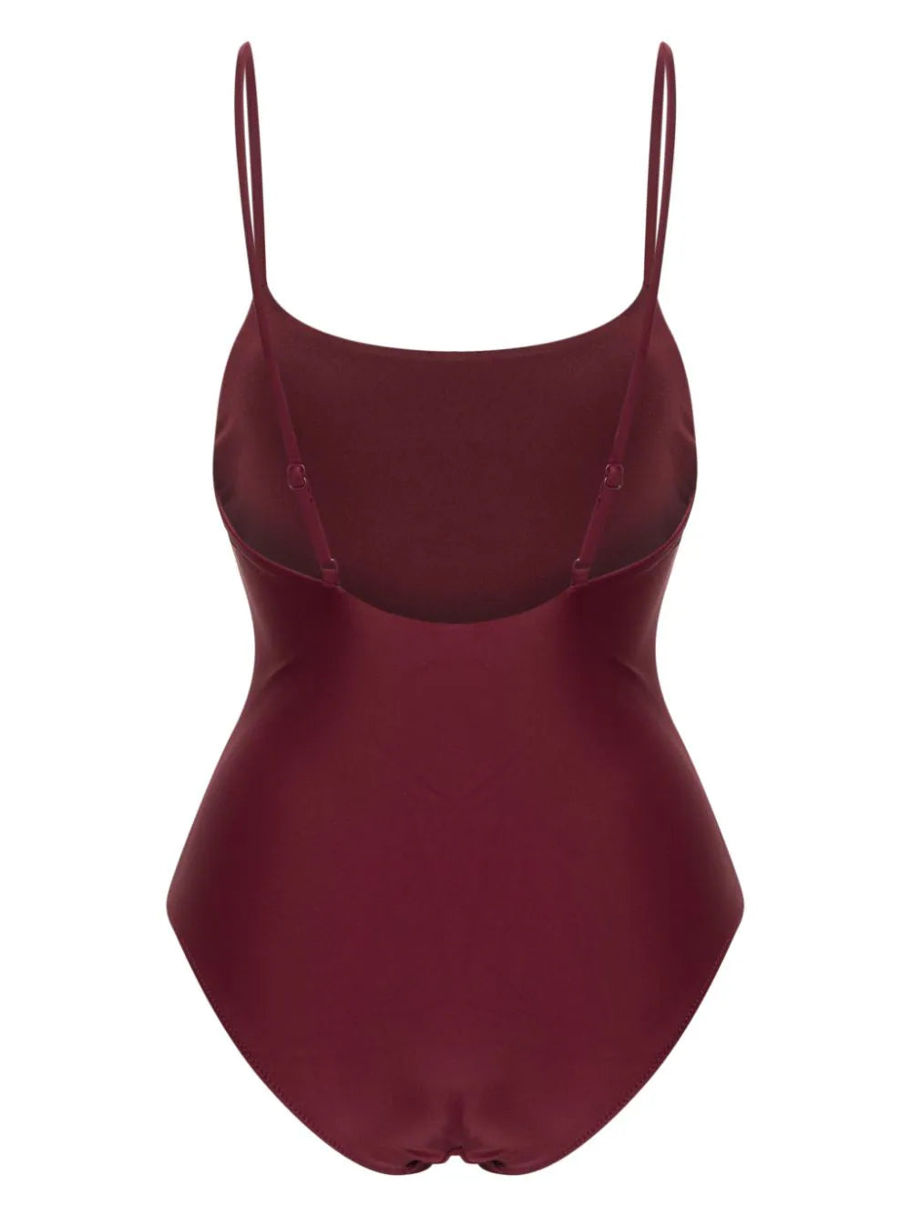 KARL LAGERFELD JACQUARD-LOGO SWIMSUIT