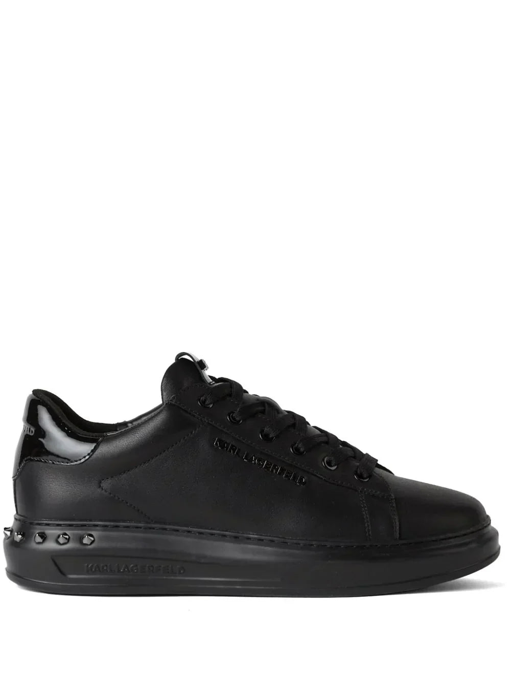 KARL LAGERFELD KAPRI STUDEBAKKER LEATHER SNEAKERS