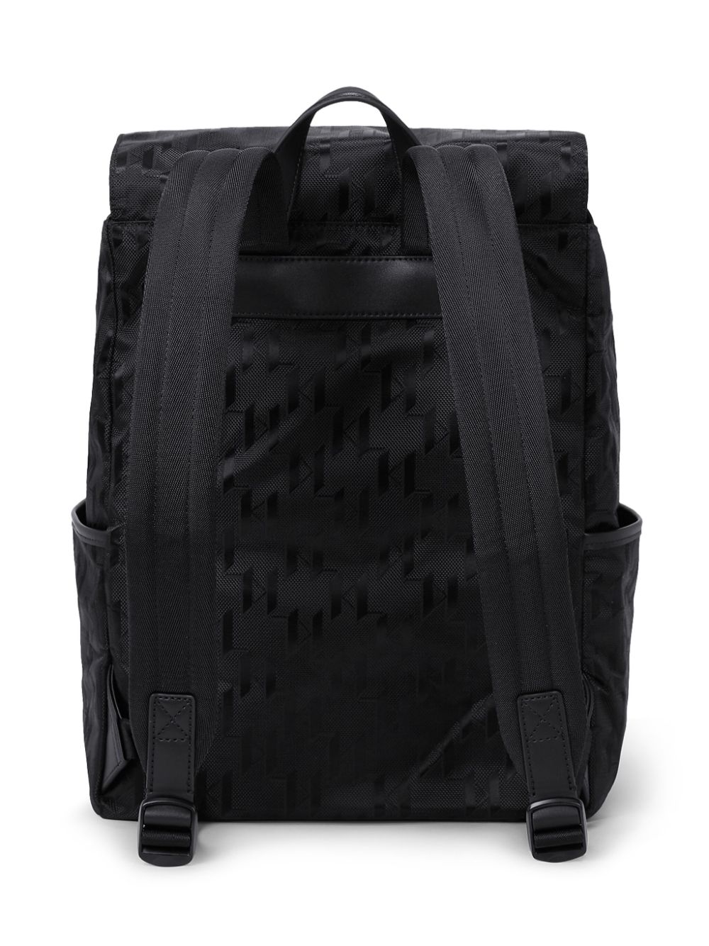KARL LAGERFELD K/ETCH BUCKLED BACKPACK