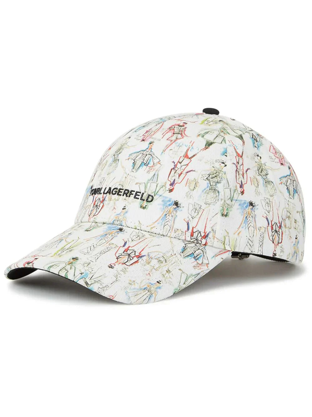 KARL LAGERFELD KARL SERIES GRAPHIC-PRINT CAP