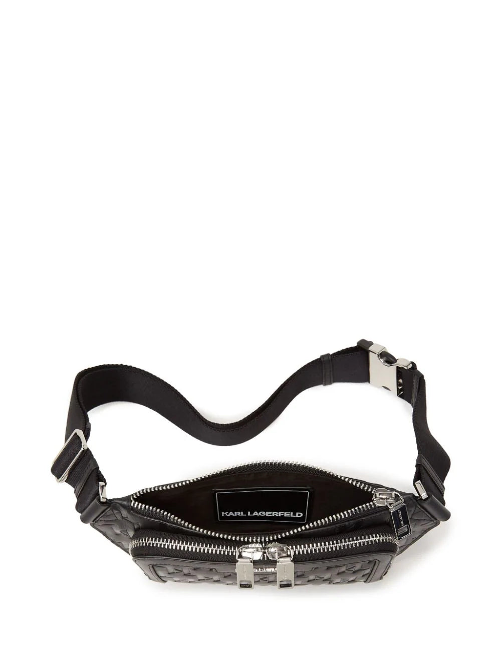 KARL LAGERFELD K/LOOM LEATHER BELT BAG