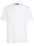 KARL LAGERFELD KAMEO LOGO-EMBROIDERED T-SHIRT