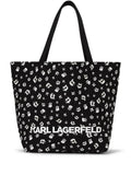 KARL LAGERFELD IKONIK CHOUPETTE REVERSIBLE TOTE BAG