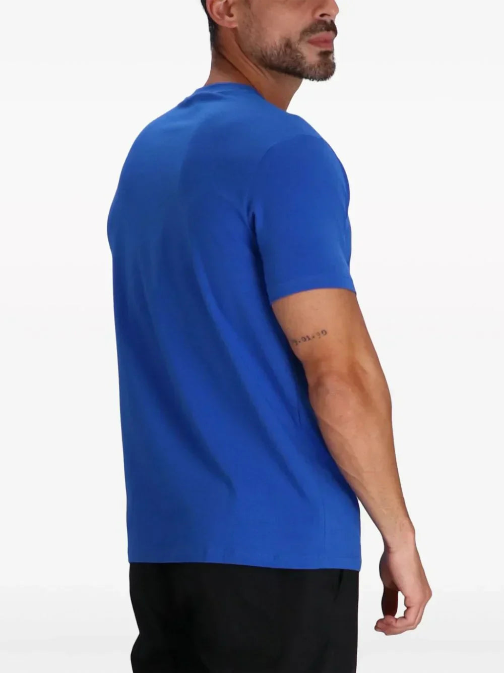 KARL LAGERFELD LOGO-APPLIQUE COTTON T-SHIRT