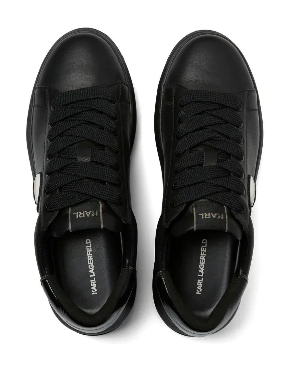 KARL LAGERFELD IKONIK NFT KAPRI LEATHER SNEAKERS
