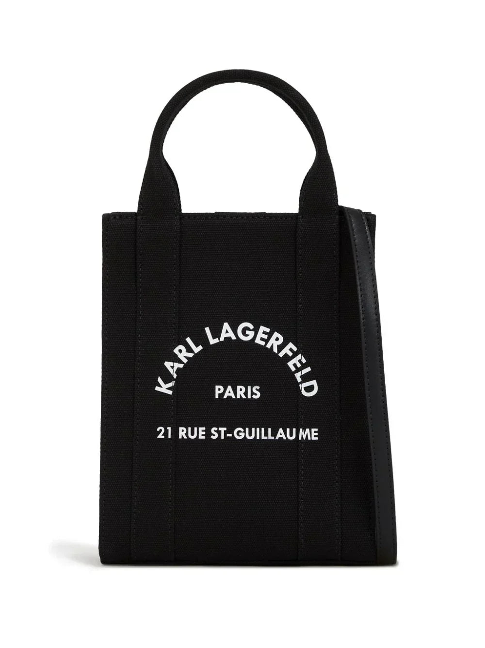 KARL LAGERFELD SMALL RUE ST-GUILLAUME SQUARE TOTE BAG