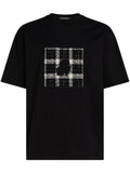 KARL LAGERFELD BOUCLE-PATCH T-SHIRT