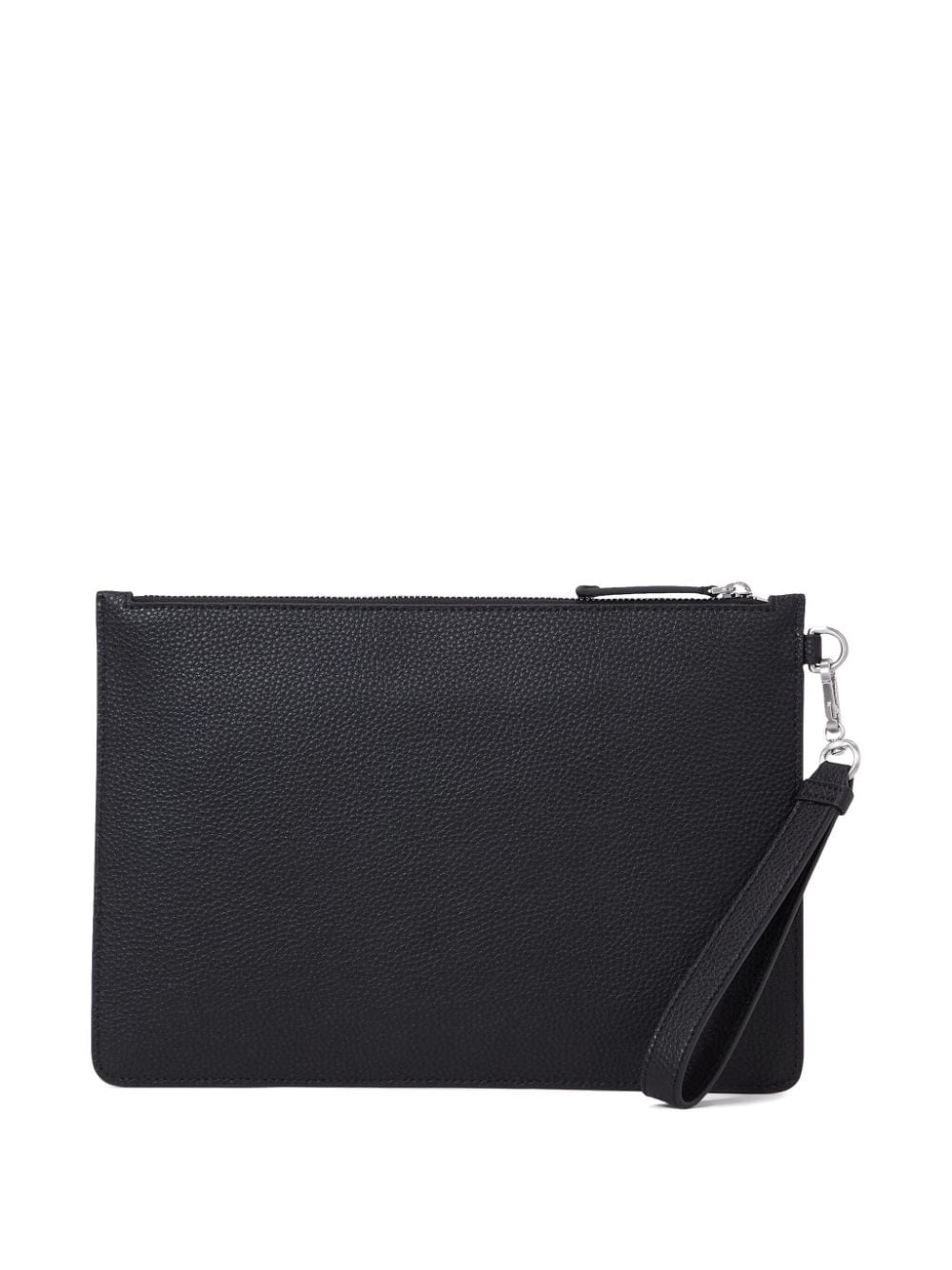 KARL LAGERFELD K/PLAK LEATHER CLUTCH BAG