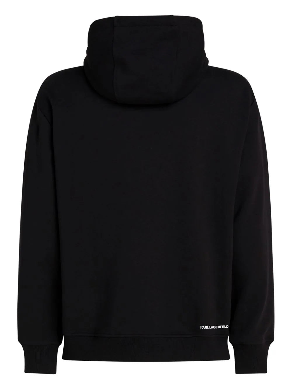KARL LAGERFELD MONOGRAM-DEGRADE HOODIE