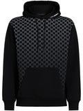 KARL LAGERFELD MONOGRAM-DEGRADE HOODIE