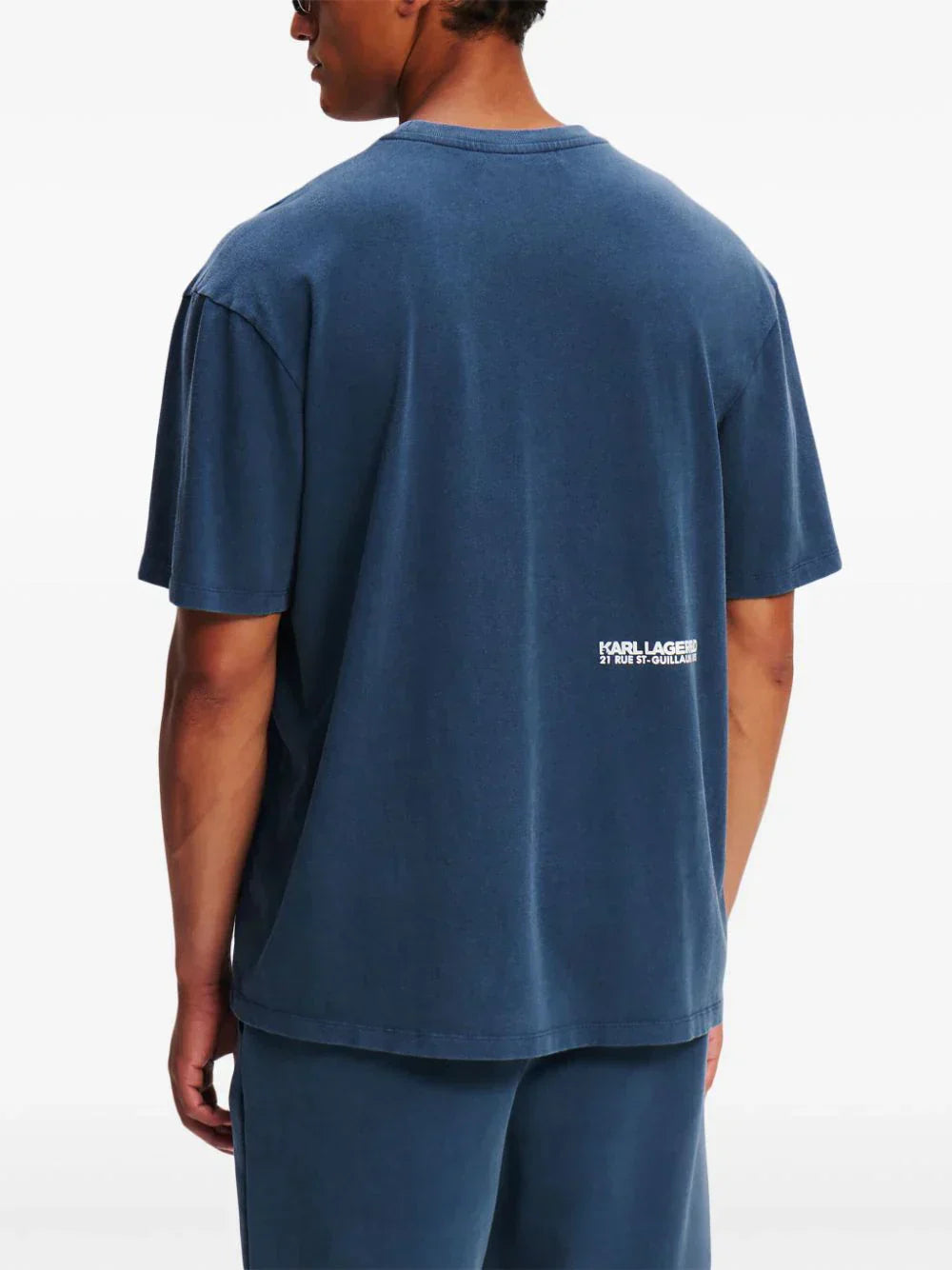 KARL LAGERFELD RUE ST-GUILLAUME WASHED EFFECT T-SHIRT